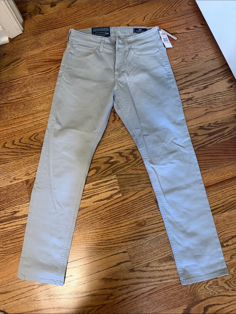 Vineyard Vines Light Gray Slim Jeans